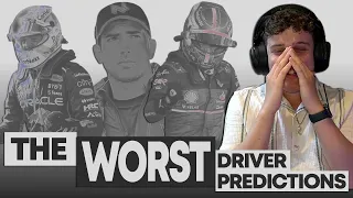 Reacting To My AWFUL 2022 Drivers Championship Predictions