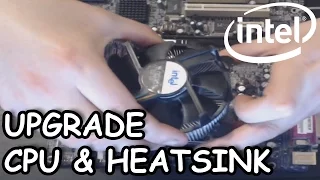 How To Install LGA775 Processors & Fan-Heatsinks | Upgrade Intel CPU