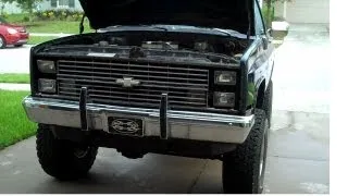 1984 Chevy K10 How to Straighten Steering Wheel / Gearbox