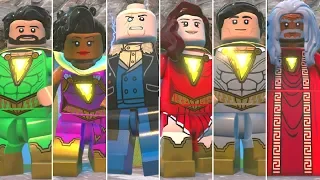 All Shazam Movie Characters (Pack #2) - LEGO DC Super-Villains