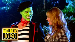 Tina and Mask on the Date in movie THE MASK (1994)