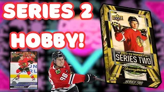 BEDARD HIT! 2023-24 Upper Deck Series 2 Hockey Hobby Box Review!