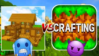 Block Crazy Robo World VS Crafting and Building - Game Comparison (Which Game is Better?!?!)
