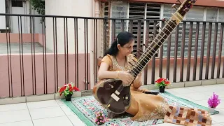 Bahut Pyaar Karte Hain Tumko Sanam | Sitar Cover | Monika Paurana