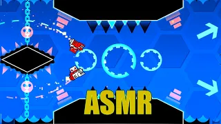 АСМР ГЕЙМИНГ GEOMETRY DASH ЗВУКИ РТА И ТАППИНГ | ASMR GAMING GEOMETRY DASH MOUTH SOUNDS & TAPPING