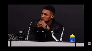 Anthony Joshua post fight interview after loss to Oleksandr Usyk 2021