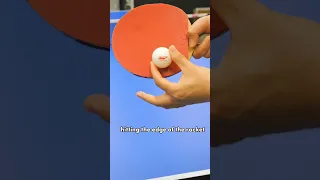 Receiving opponents serve with spin. #tabletennis #tabletennistips #howtoplaypingpong