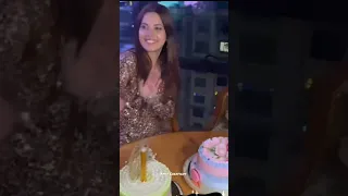 Alice kaushik Birthday celebration 🎉 Karwar Dhillon video #alicekaushik #happybirthday