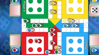 Ludo game in 4 players | Ludo King game in 4 players | Ludo King | Ludo Gameplay