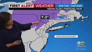 First Alert Weather: Rain, sleet and snow