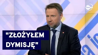 Dymisja szefa MSWiA. Kierwiński: złożyłem na ręce premiera dymisję ("Jeden na jeden", TVN24)