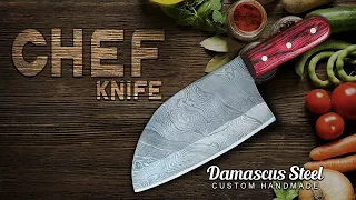 Great Chef Knife of 2022 | Damascus Chef knife | How to Master Damascus Chef knife