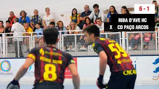 Highlights Riba d'Ave HC vs CD Paço Arcos