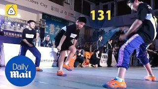 Teenager breaks double-dutch world record with INCREDIBLE SKILL