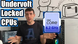 Undervolt the LOCKED Intel CPU in your prebuilt Gaming PC for more FPS