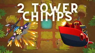 Two Tower CHIMPS - 2TC Hidden Achievement BTD6