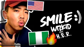 WizKid - Smile (Audio) ft. H.E.R. AMERICAN REACTION! Nigerian Music | US / USA REACTS TO NIGERIA