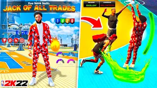 i USED the WORST BUILD in NBA 2K22 (JACK OF ALL TRADES)