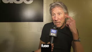 Roger Waters on Eddie Vedder Collab @ "12-12-12" The Concert for Sandy Relief