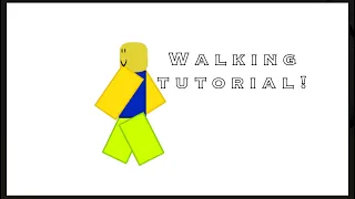 My movie tutorial! (How to make walking animation)