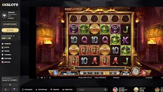 Tomb of gold. По огромной ставке 200р в новый слот от playngo.