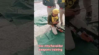 ssc mts/havaldar weapons training #sscmtshavaldar2023 #sscmts2023 #ssc #sschavaldar #sscmts #cgl