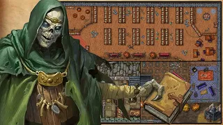 Spooky Ghost Library - Let’s Create an Undead Map for DnD