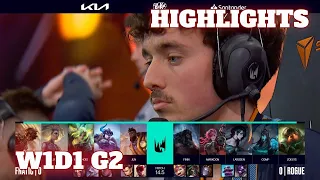 FNC vs RGE - Highlights | Week 1 Day 1 LEC Spring 2024 | Fnatic vs Rogue W1D1