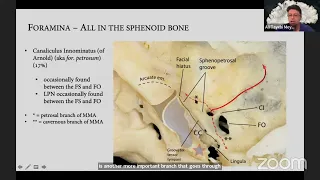 Anatomy of the middle cranial fossa/Dr. Ali Tayebi Meybodi