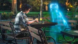 Chica adolescente coquetea con un fantasma | Ghostbusters: Apocalipsis Fantasma | Clip en Español
