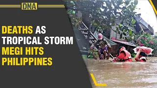 Philippines: Dozens killed in landslides and floods as tropical storm Megi hits