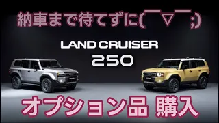 ランドクルーザー250 オプション品購入 TOYOTA LAND CRUISER250