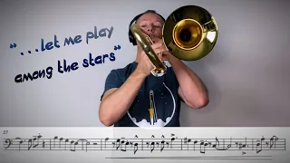 Fly Me To The Moon - Easy Trombone Play Along