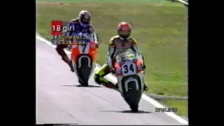 Wayne Rainey Gran Premio motociclistico d'Italia 1993 5 settembre 1993 Cadalora Biaggi Crash