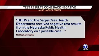 Douglas county health dept. confirms negative test results for possible COVID-19 case at Omaha mi...