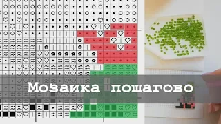 Счетная алмазная мозаика для начинающих | Пошаговая инструкция | Алмазная вышивка и не только