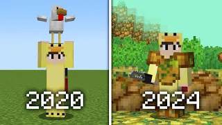 Minecraft'taki Tüm 1 Nisan Sürümlerini Bitirdim