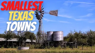 Tiny TEXAS Towns You've Never Heard Of!!!