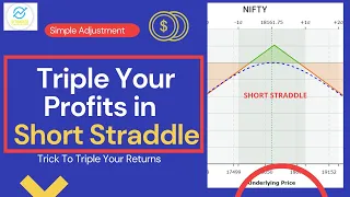 Triple Your Profit in Short Straddle | Short Straddle Option Strategy | Nifty Weekly Option Strategy