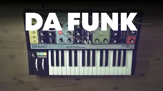 How to make Daft Punk's Da Funk synth sound with Moog Grandmother