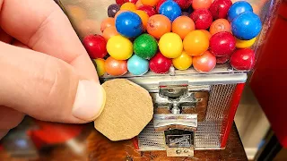 Will CARDBOARD Work in a Gumball Machine?