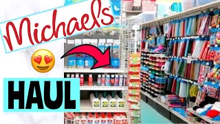 MICHAELS SLIME HAUL! SHOPPING FOR SLIME SUPPLIES AT MICHAELS! (Where to get slime supplies) 🛍