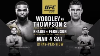 UFC 209- Tyron Woodley vs Stephen Thompson 2 promo