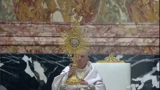 Holy Mass with Pope Francis for the Solemnity of Corpus Christi 6 June 2021 HD