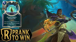 LOR is such a PRANK to WIN GAME - Akshan Zilean Shellfolk - Legends of Runeterra Forces From Beyond