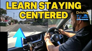 LEARN HOW TO STAY IN THE MIDDLE OF THE LANE | Staying Centered When Driving!