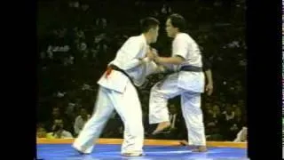 Norichika Tsukamoto  vs  Kunihiro Suzuki  -  The 6th Karate World Tournament   Final  ( IKO2 )