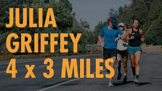 Marathon Workout | 4 x 3 Miles | Julia Griffey