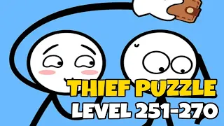 Thief Puzzle Level 251-270 Walkthrough | WEEGOON