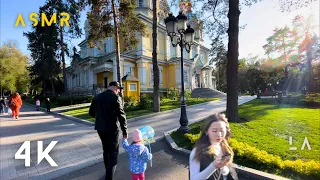 Walk around Voznesenski Cathedral in Almaty | ASMR [4K]